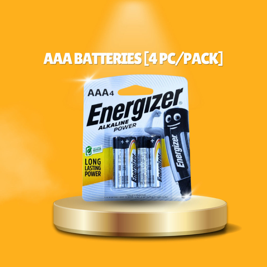 [SG] Energizer AA Batteries E91 // AAA E92 | 4pcs/pack [Evergreen Stationary]