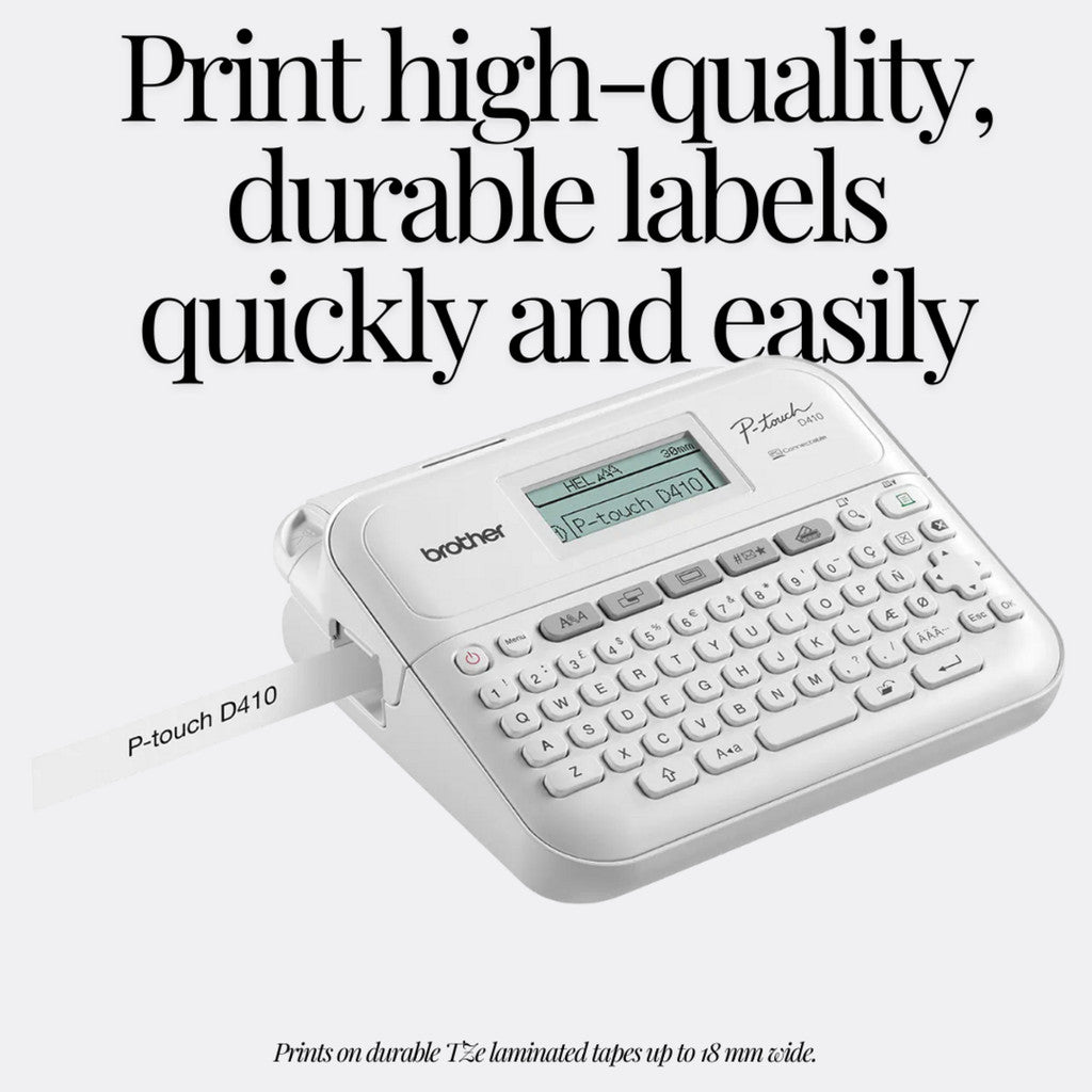 [SG] Brother P-Touch PT-D410 Advanced Label Maker [Evergreen Stationery]