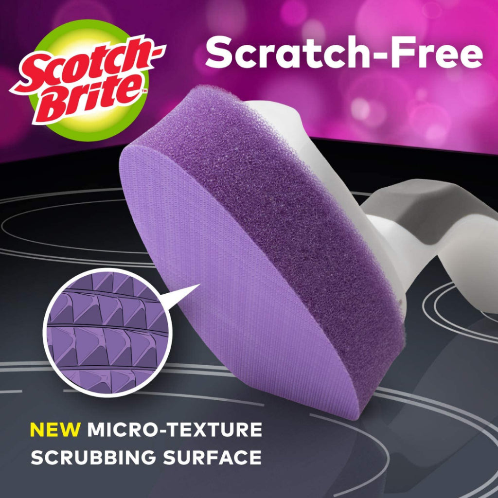 [SG] 3M Scotch-Brite Glass Cooktop Wand Replacement Heads [Evergreen Stationery]