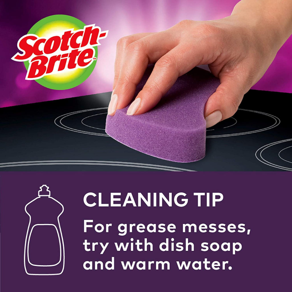 [SG] 3M Scotch-Brite Glass Cooktop Cleaning Pads [Evergreen Stationery]
