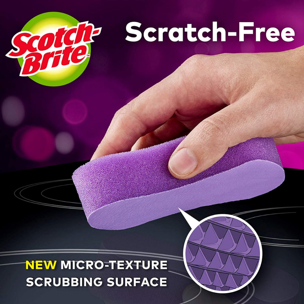 [SG] 3M Scotch-Brite Glass Cooktop Cleaning Pads [Evergreen Stationery]