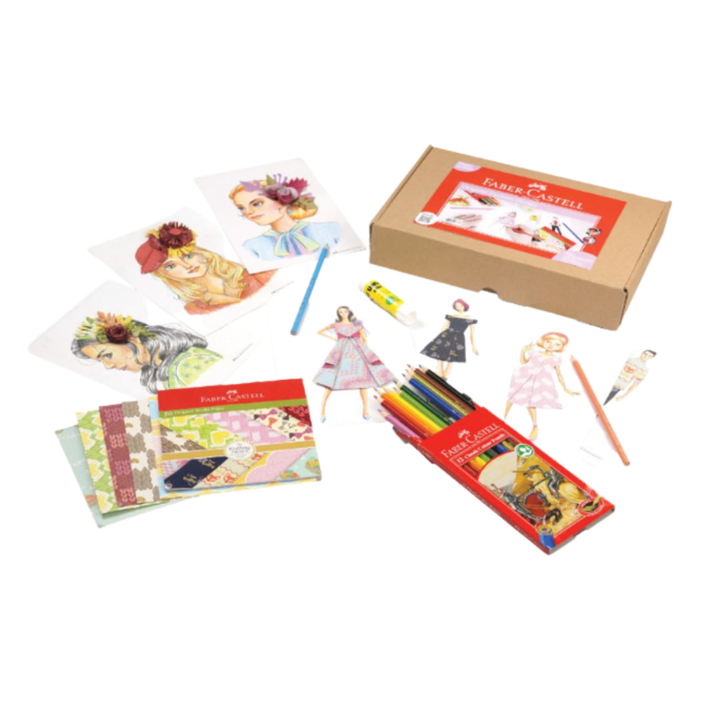 [SG] Faber Castell Creative Art Series Origami Fashion Design [Evergreen Stationery]