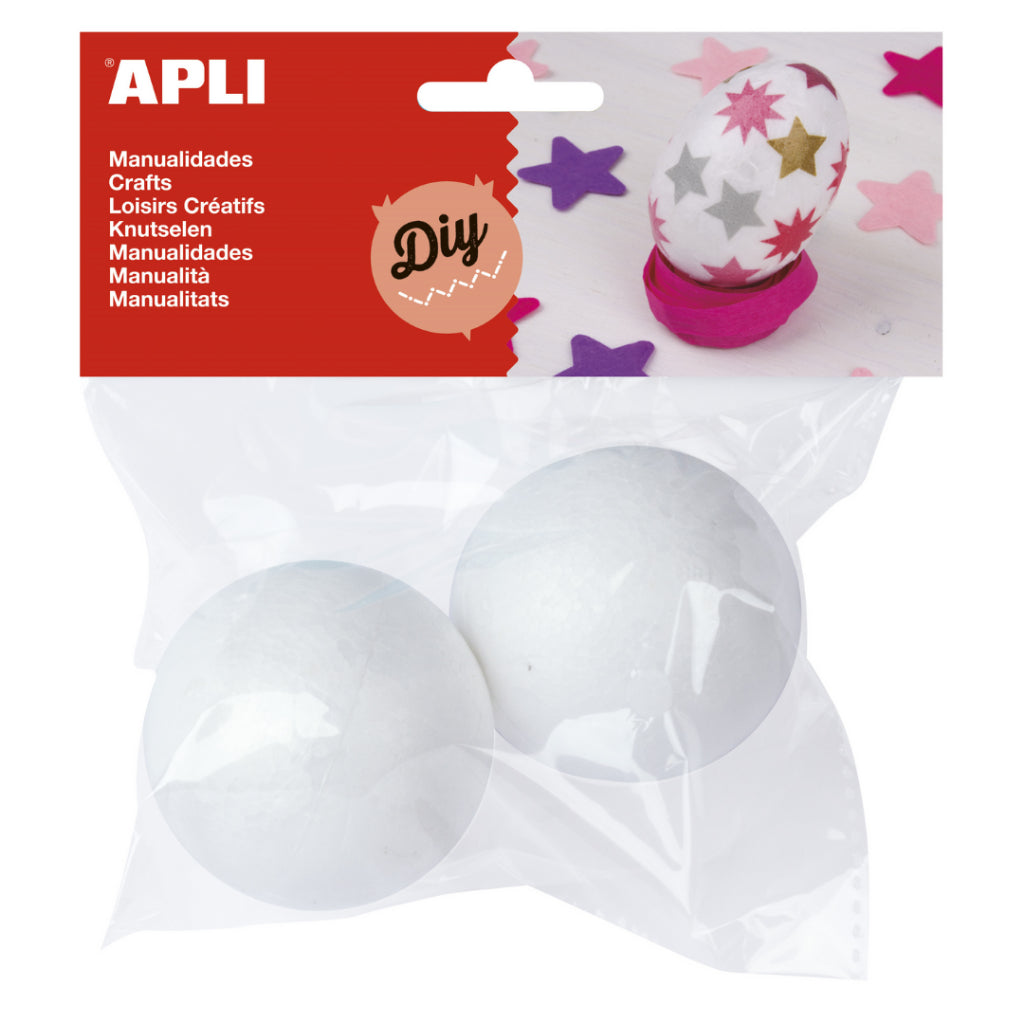 [SG] Apli Styrofoam Ball 25/45/50/60/70/80mm [Evergreen Stationery]