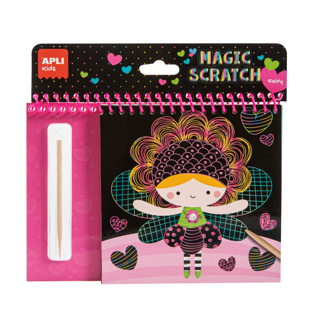 [SG] Apli Fairies Magic Scratch Pad [Evergreen Stationery]