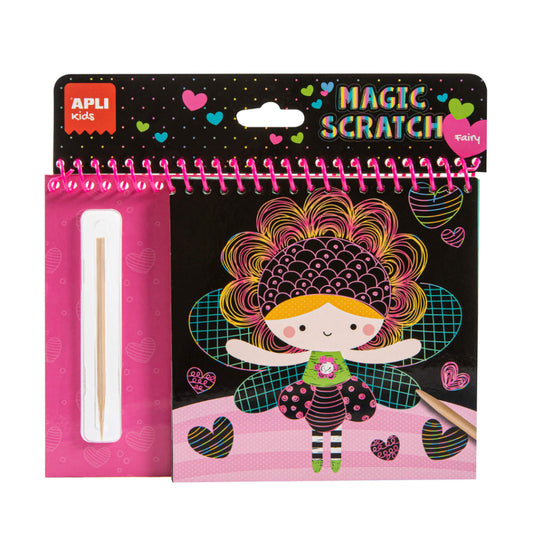 [SG] Apli Fairies Magic Scratch Pad [Evergreen Stationery]