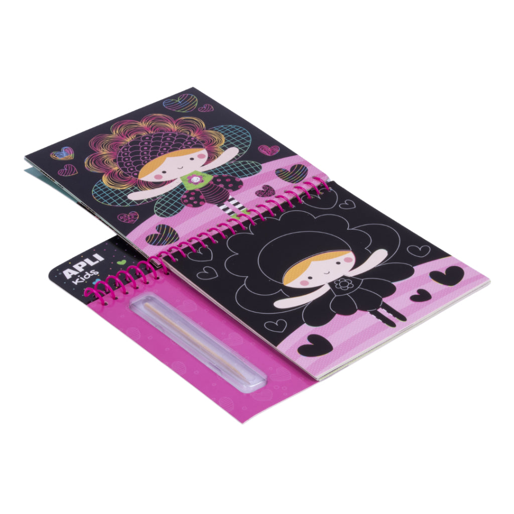 [SG] Apli Fairies Magic Scratch Pad [Evergreen Stationery]