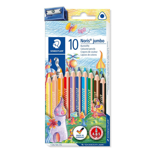 [SG] Staedtler Noris Jumbo Colour Pencil 128 [Evergreen Stationery]