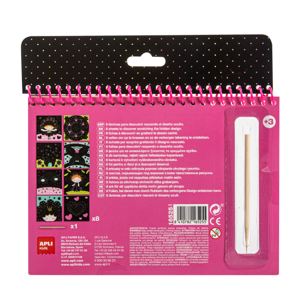 [SG] Apli Fairies Magic Scratch Pad [Evergreen Stationery]