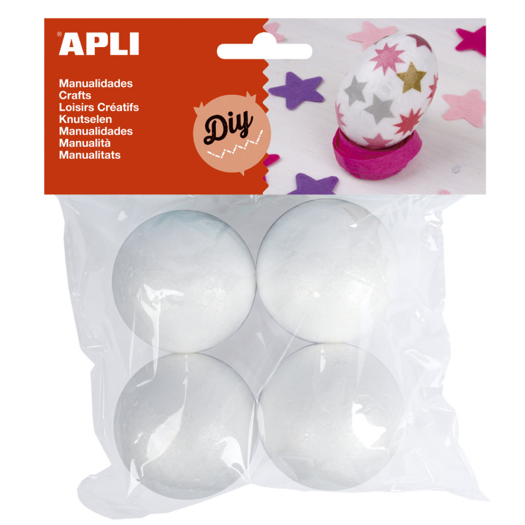[SG] Apli Styrofoam Ball 25/45/50/60/70/80mm [Evergreen Stationery]