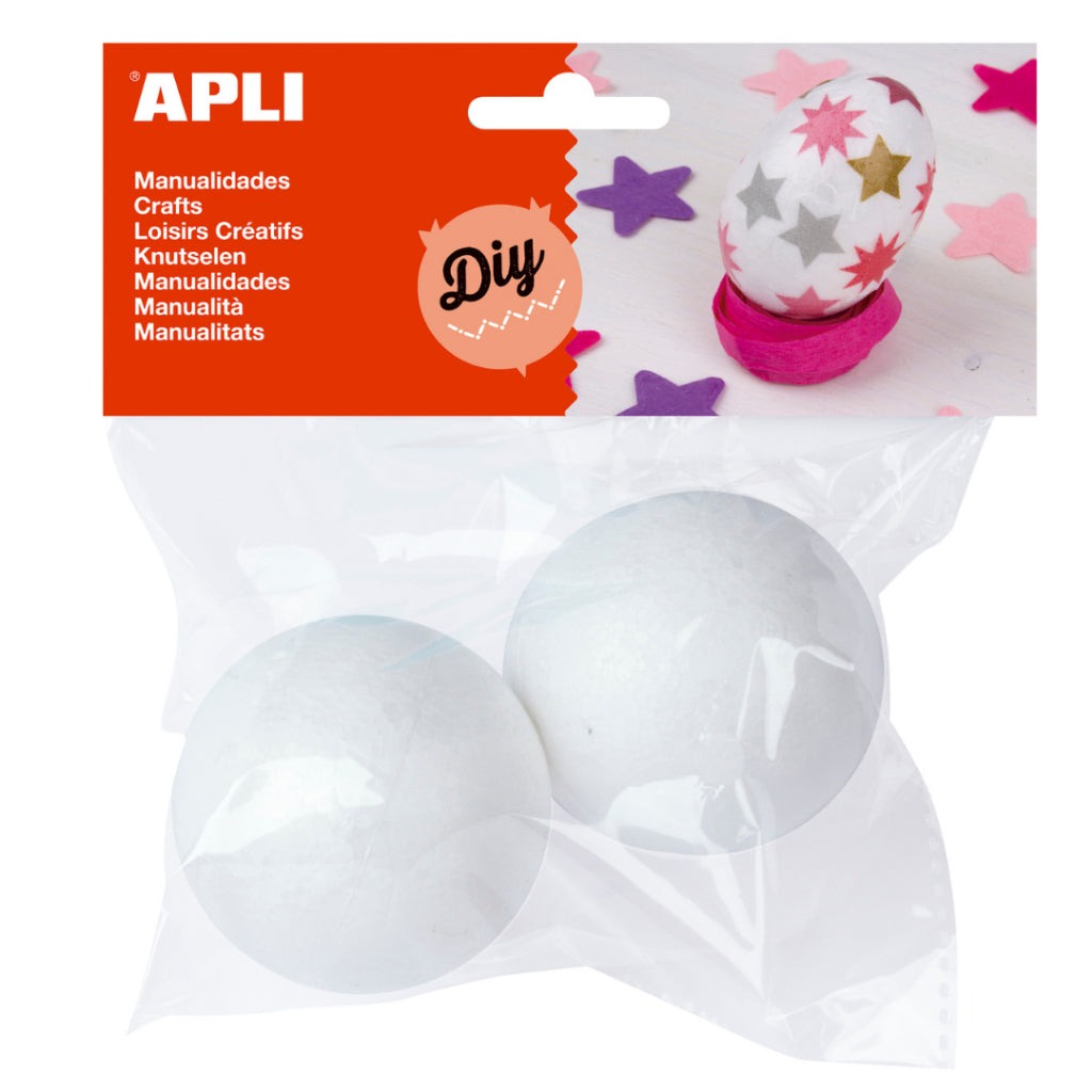 [SG] Apli Styrofoam Ball 25/45/50/60/70/80mm [Evergreen Stationery]
