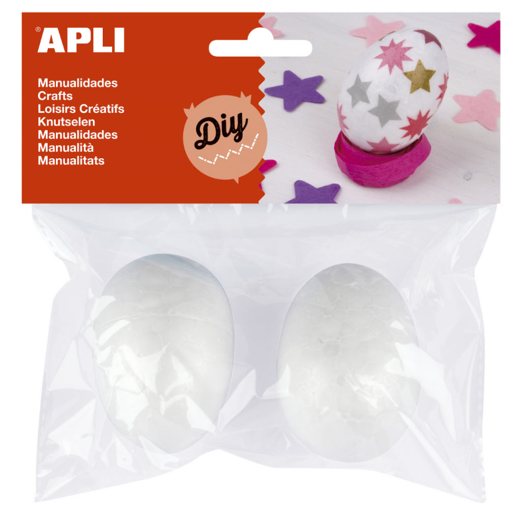 [SG] Apli Styrofoam Eggs [Evergreen Stationery]