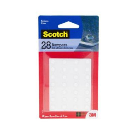 [SG] Scotch™ Bumpons Circle - 8mm 28/P [Evergreen Stationery]