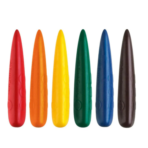 [SG] Faber-Castell Easy grip finger crayons [Evergreen Stationery]