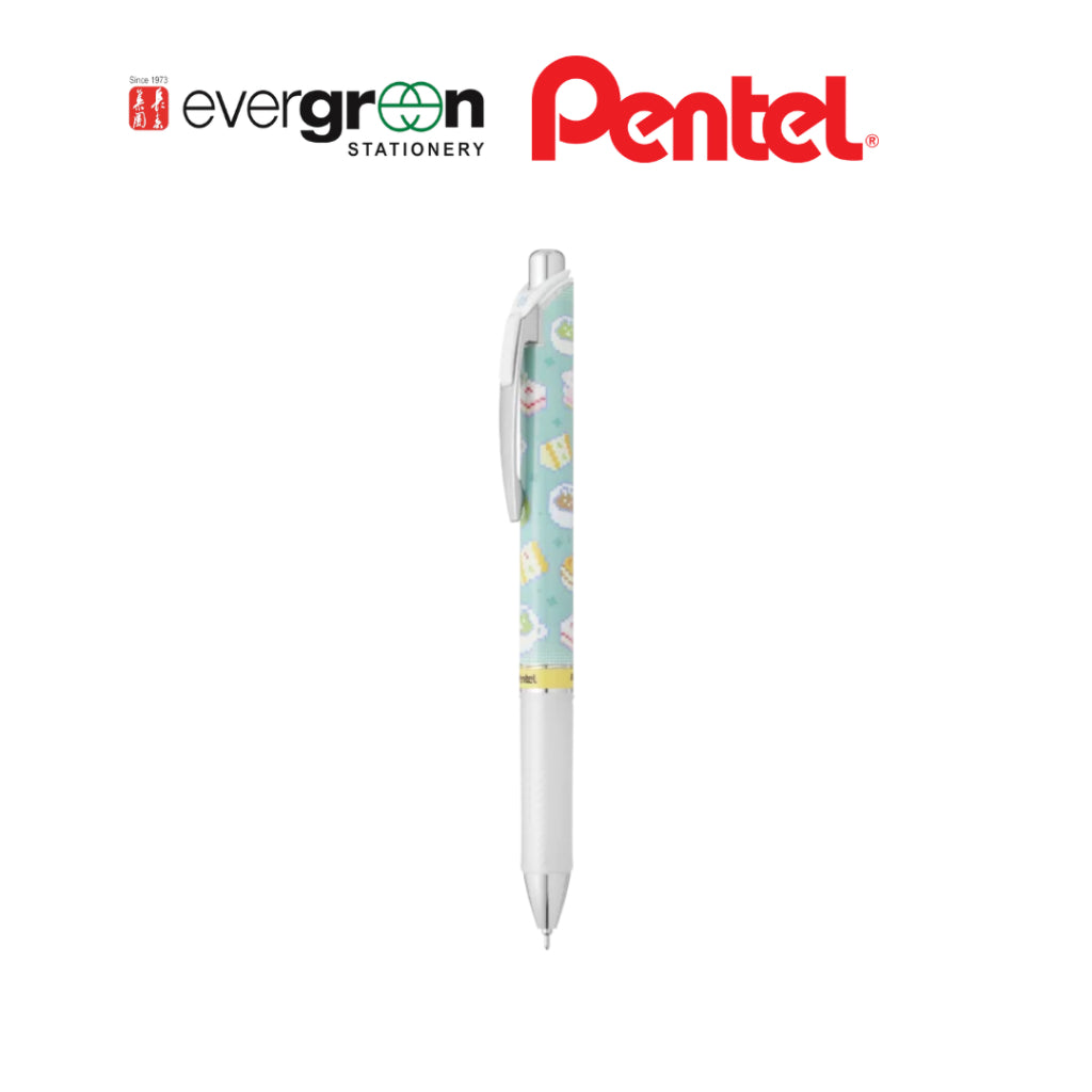 [SG] Pentel Energel Kawaii Pen 0.5mm Blue Ink  [Evergreen Stationery]