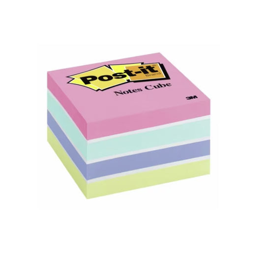[SG] Post-it Tabs 2056-FP Aqua Wave 3 in x 3 in (76mm x 76mm) 470 Sheets / Cube [Evergreen Stationery]
