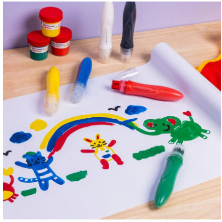 [SG] Faber-Castell Jumbo washable squeeze paintbrushes [Evergreen Stationery]
