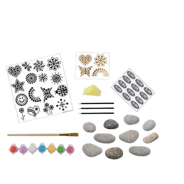 [SG] Faber-Castell Creativity for Kids Dot a Rock Painting[Evergreen Stationery]