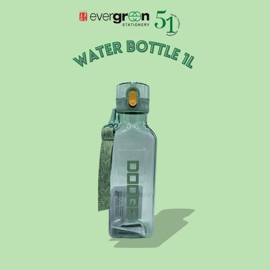 [SG] DL-21612 Water Bottle 1L [Evergreen Stationery]