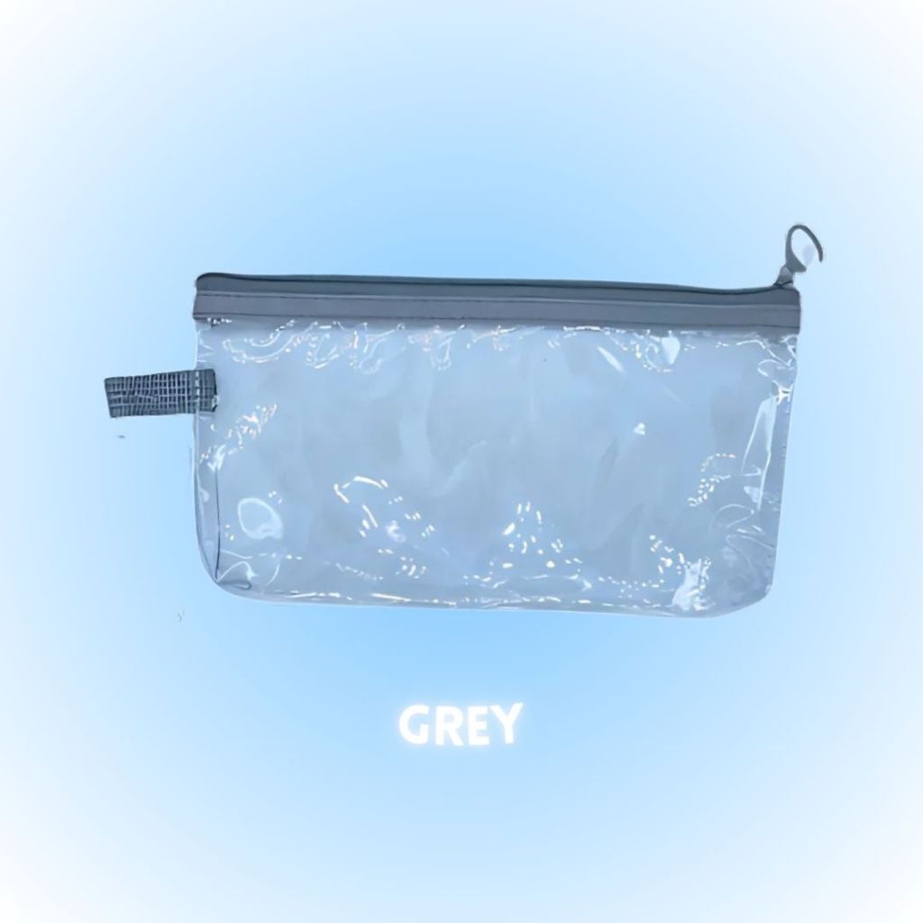 [SG] Kinhshion A6 Transparent PVC Pencil Case [Evergreen Stationery]