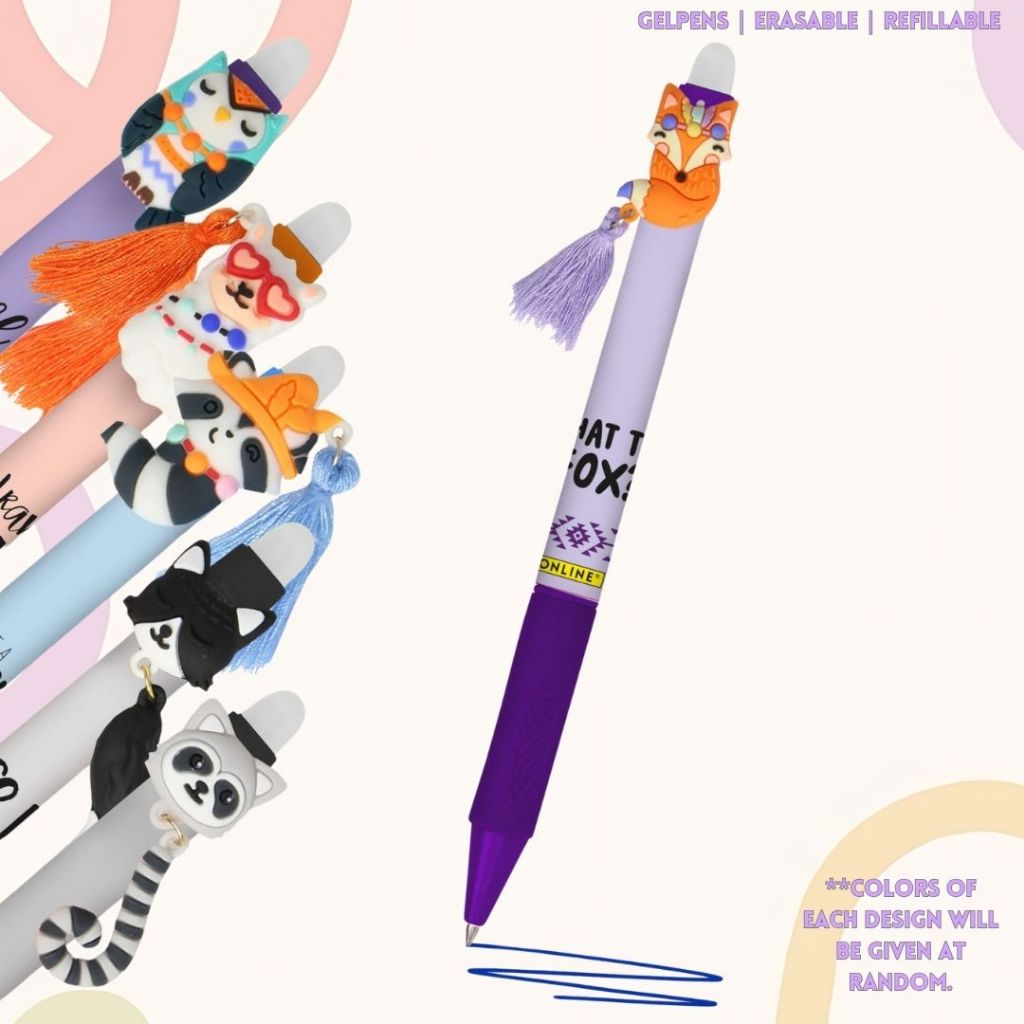 [SG] Online MagiXX 0.7mm Gel Pen Fun Charm [Evergreen Stationery]
