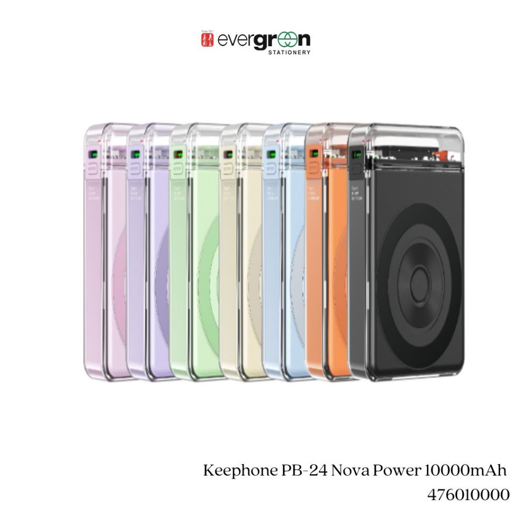 [SG] Keephone PB-24 Nova Power  10000mAh [Evergreen Stationery]