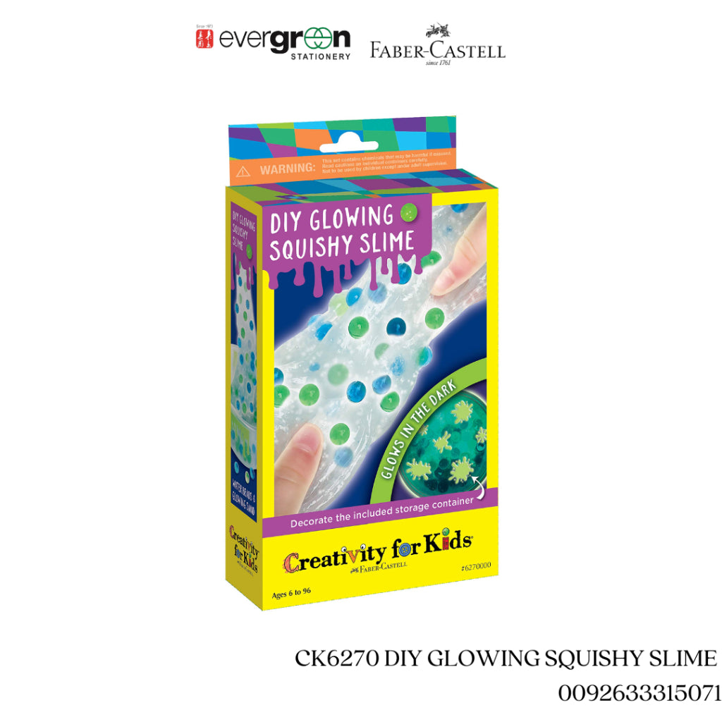 [SG] CK6270 DIY GLOWING SQUISHY SLIME[EVERGREEN STATIONERY]