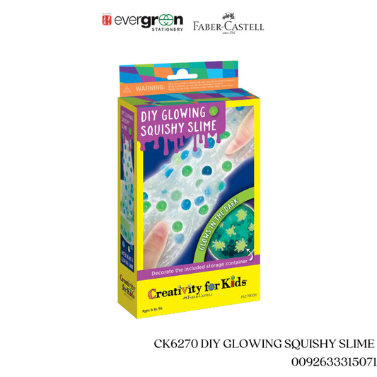 [SG] CK6270 DIY GLOWING SQUISHY SLIME[EVERGREEN STATIONERY]