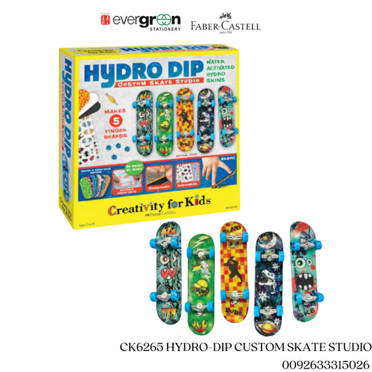 [SG CK6265 HYDRO-DIP CUSTOM SKATE STUDIO[Evergreen Stationery]