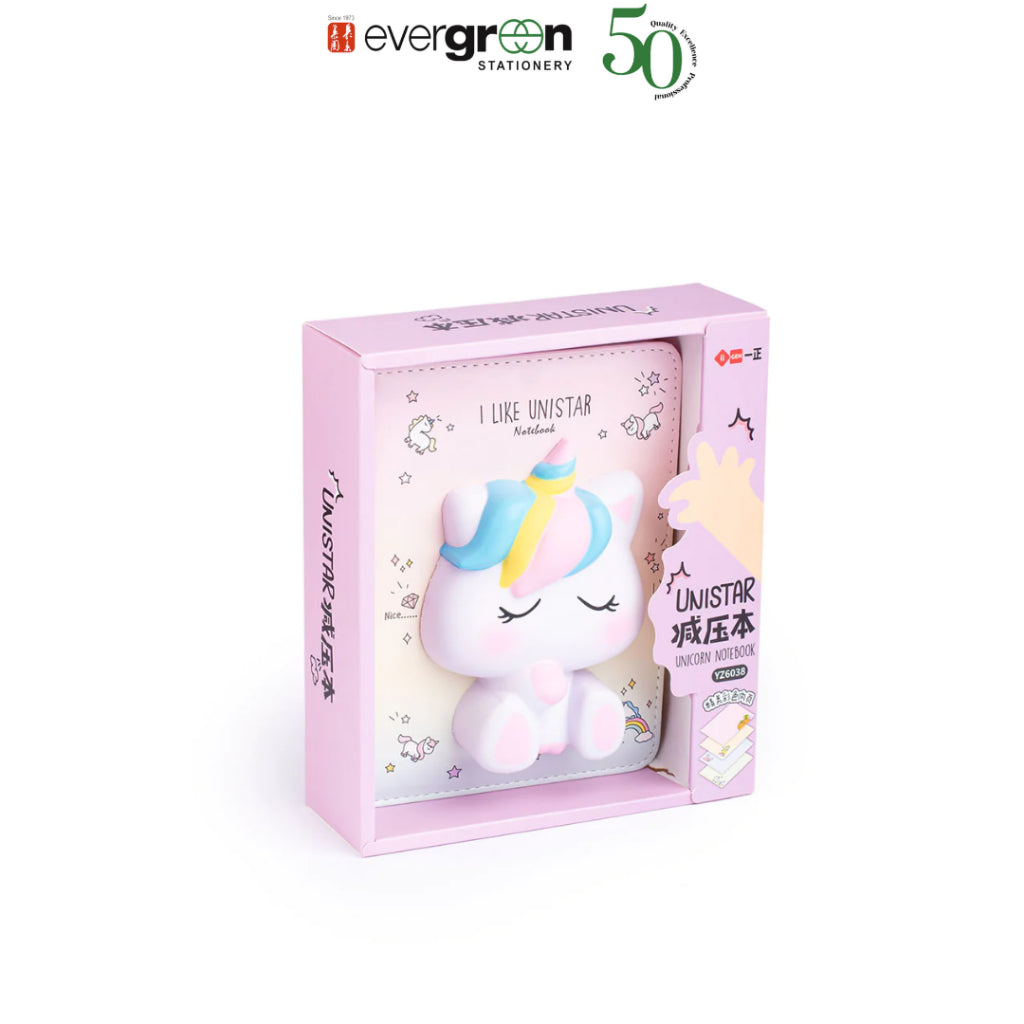 [SG]Soft Squishy Notebook Decompression [Evergreen Stationery]