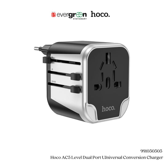 Hoco AC5 Level Dual Port Universal Conversion Charger