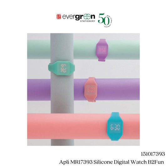 Apli Digital Silicone Watch