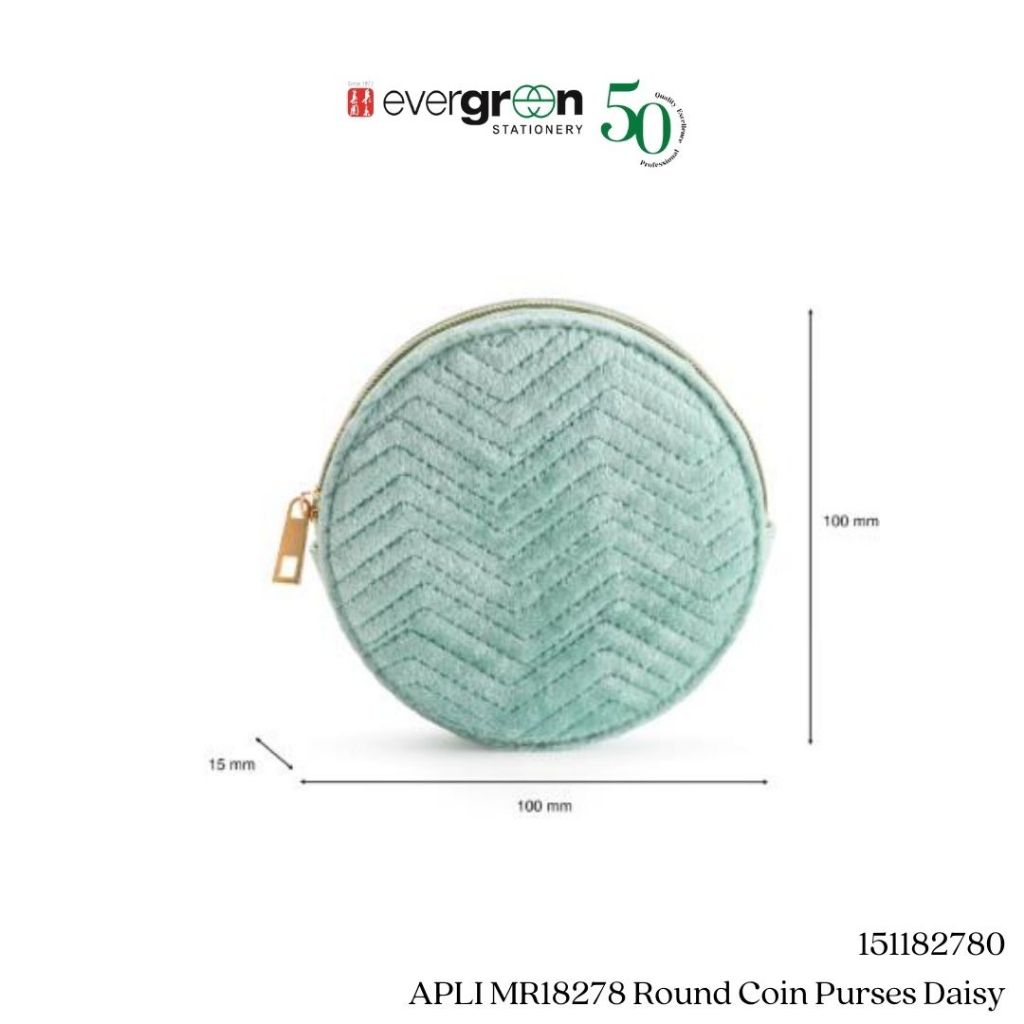 APLI Daisy Round Coin Purse