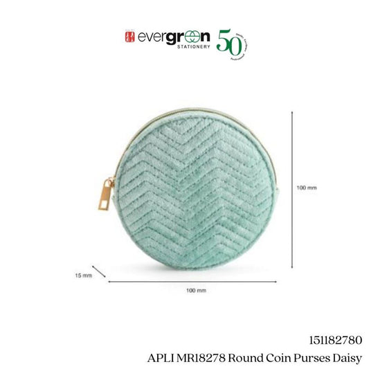 APLI Daisy Round Coin Purse