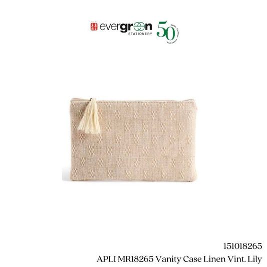 APLI MR18265 Vanity Case Linen Vint. Lily