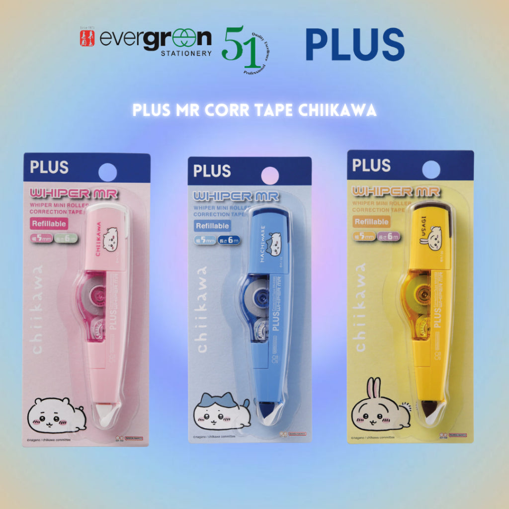 [SG] Plus MR Corr Tape WH-615-SS-AS Chiikawa [Evergreen Stationery]