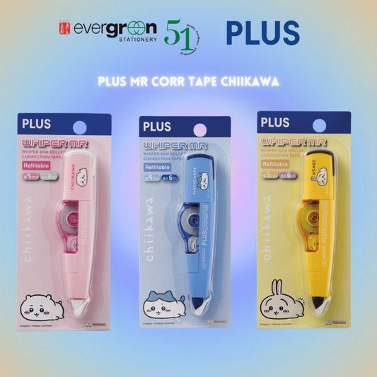 [SG] Plus MR Corr Tape WH-615-SS-AS Chiikawa [Evergreen Stationery]