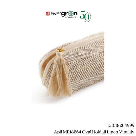 Apli MR18264 Oval Holdall Linen Vint.lily