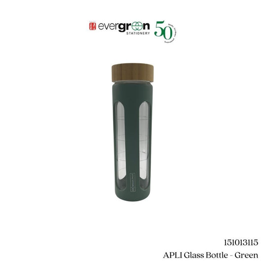APLI Glass Water Bottle