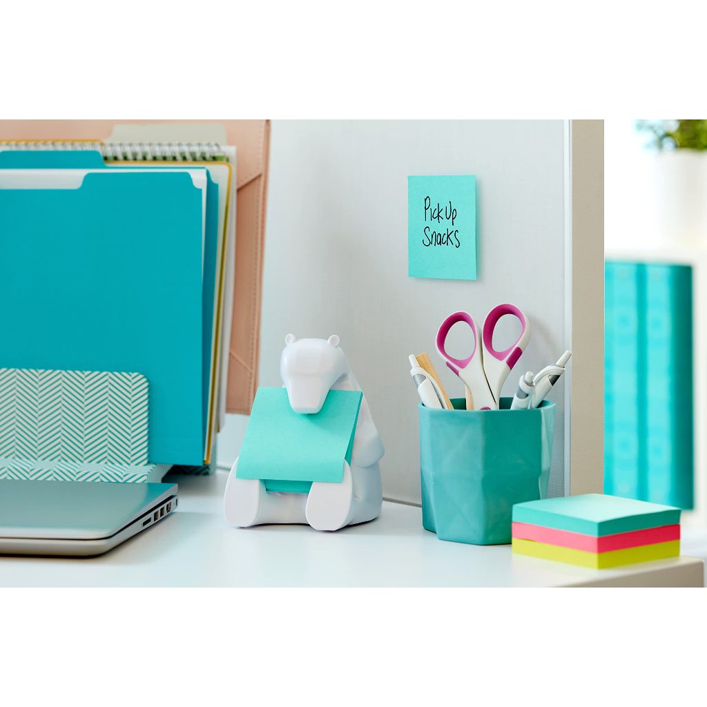 [SG] 3M Post-it Bear Pop-up Notes Dispenser [Evergreen Stationery]