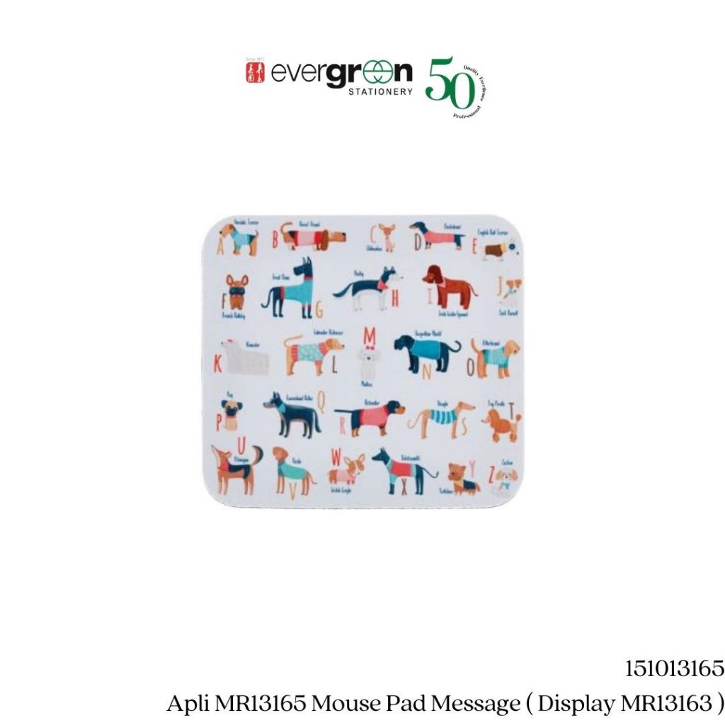 [SG] APLI Mousepad [Evergreen Stationery]