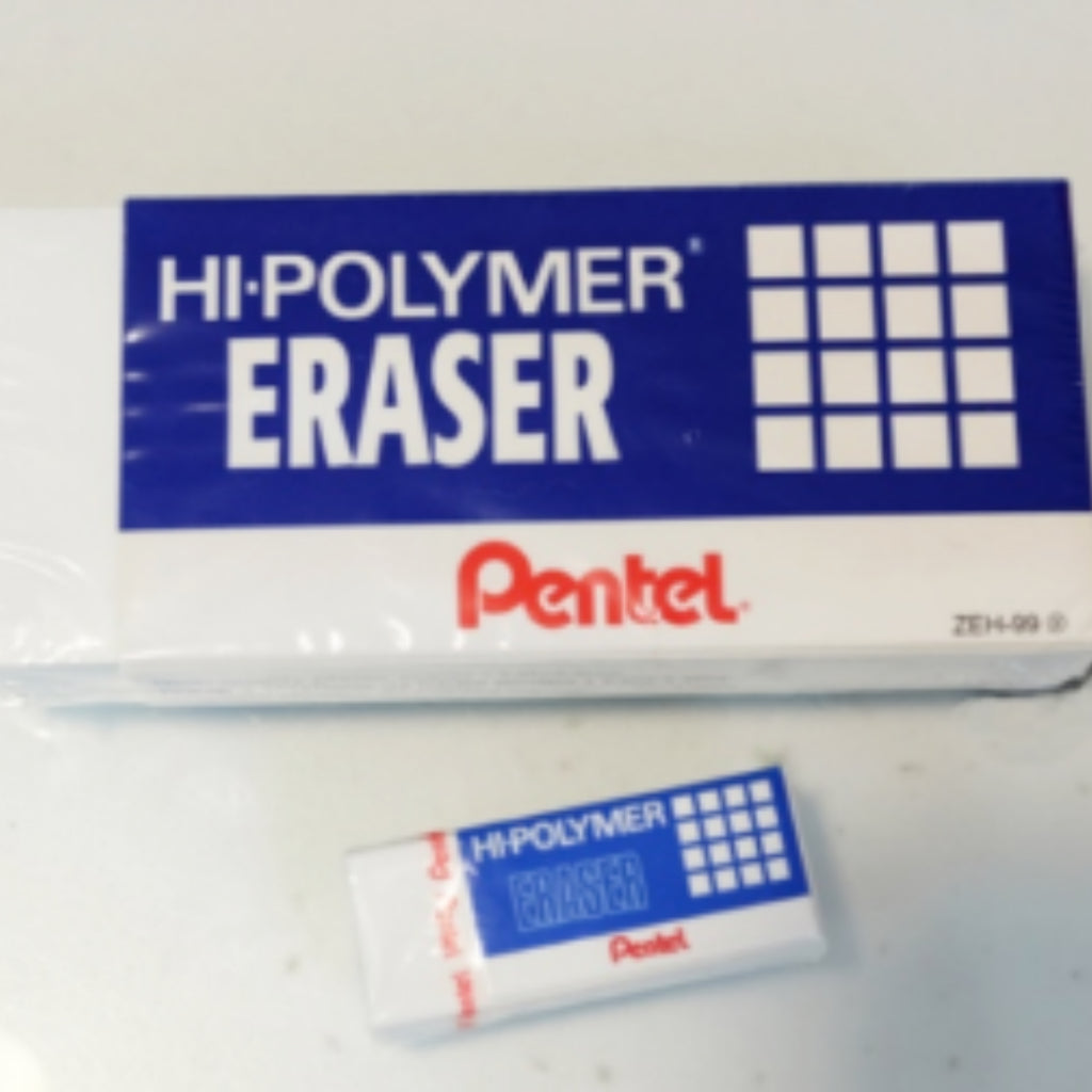 [SG] ZEH-99X LIMITED Pentel Hi-Polymer Eraser Jumbo Size [Evergreen Stationery]