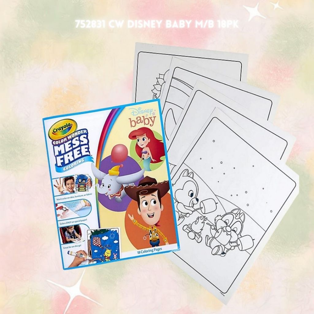 [SG] Crayola Color Wonder Mess Free Coloring [Evergreen Stationery]