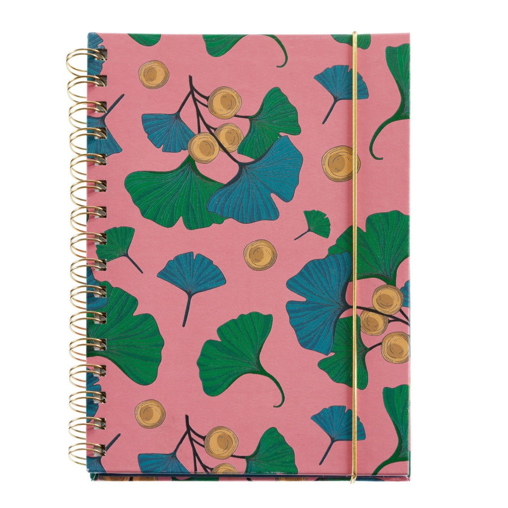 [SG] Apli Ginkgo Collection A5 Notebook [Evergreen Stationery]
