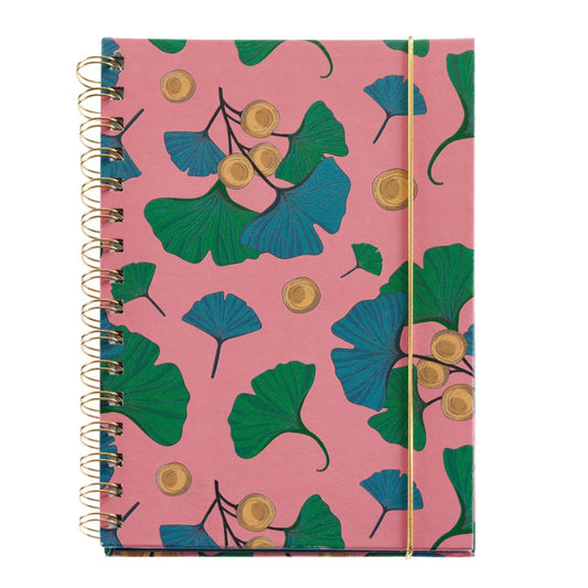 [SG] Apli Ginkgo Collection A5 Notebook [Evergreen Stationery]