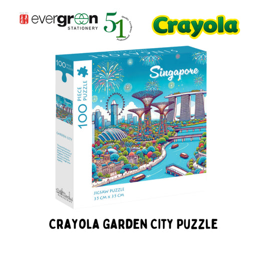 [SG] Crayola Garden City Puzzle [Evergreen Stationery]