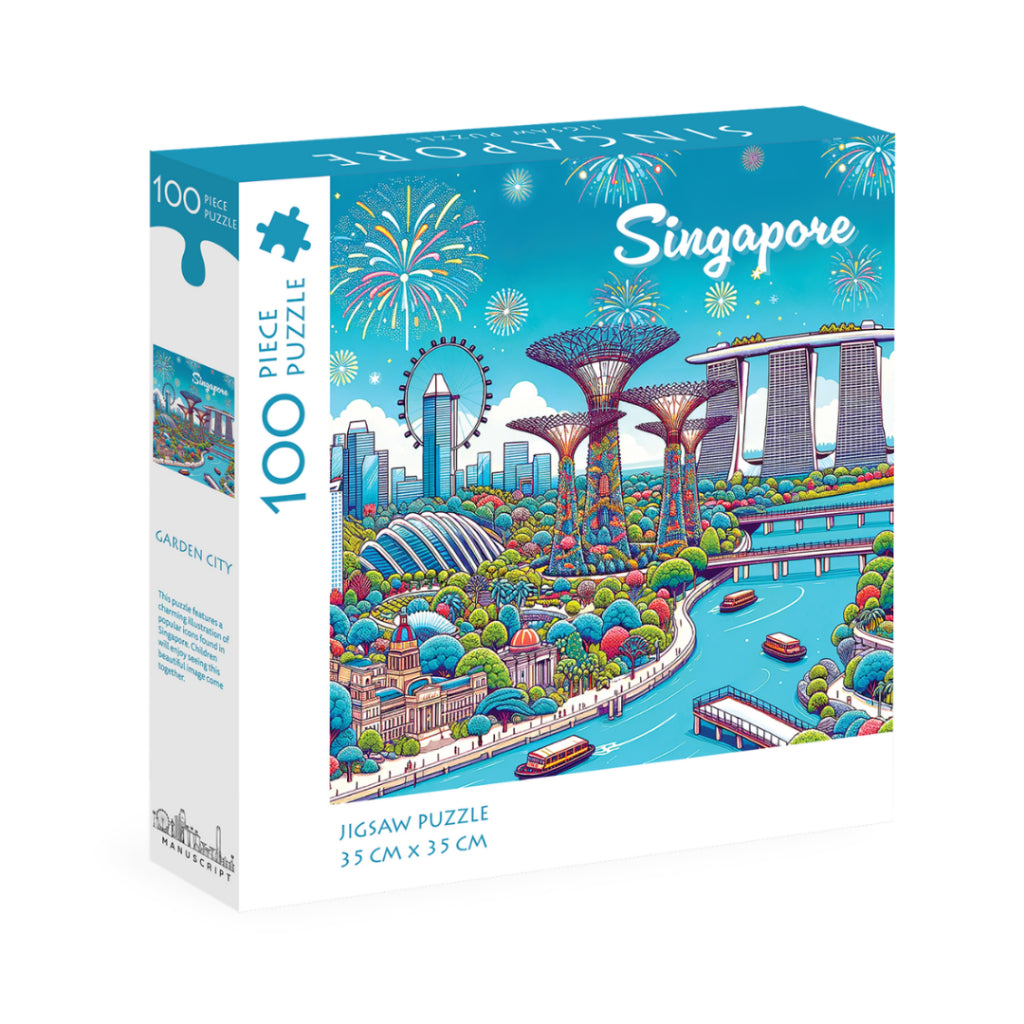 [SG] Crayola Garden City Puzzle [Evergreen Stationery]