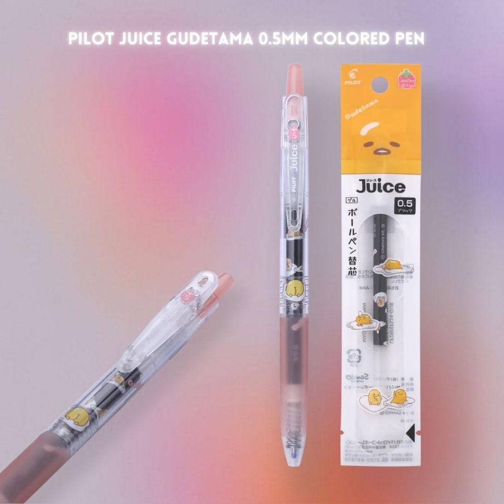 [SG] Pilot Juice Sanrio-Themed 0.5mm Colored Pen [Evergreen Stationery]
