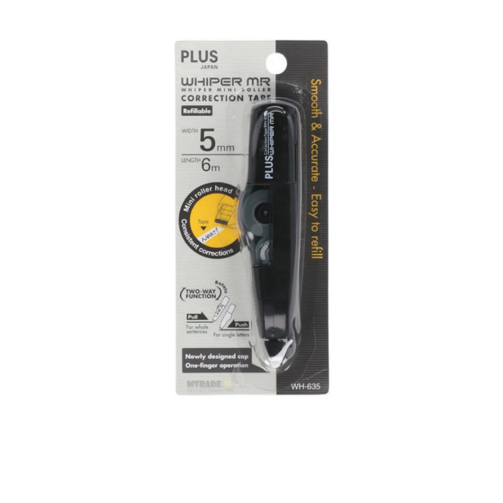 [SG] PLUS Correction Tape 5MMX6M WH-635 [Evergreen Stationery]