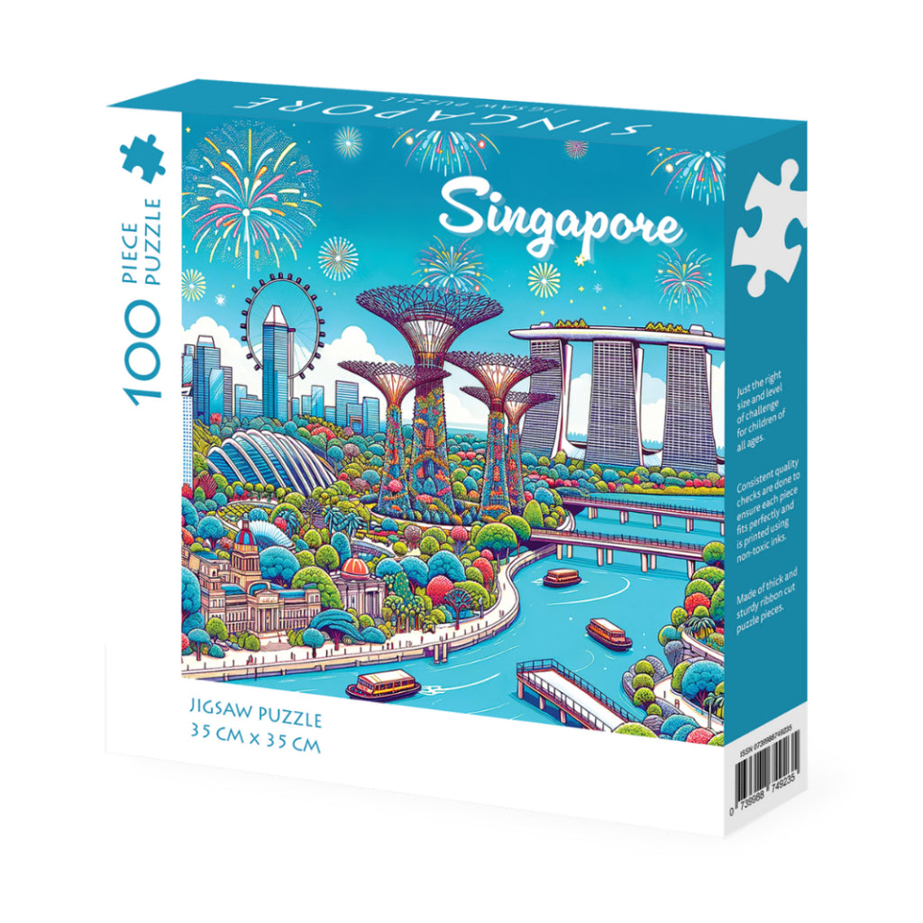 [SG] Crayola Garden City Puzzle [Evergreen Stationery]