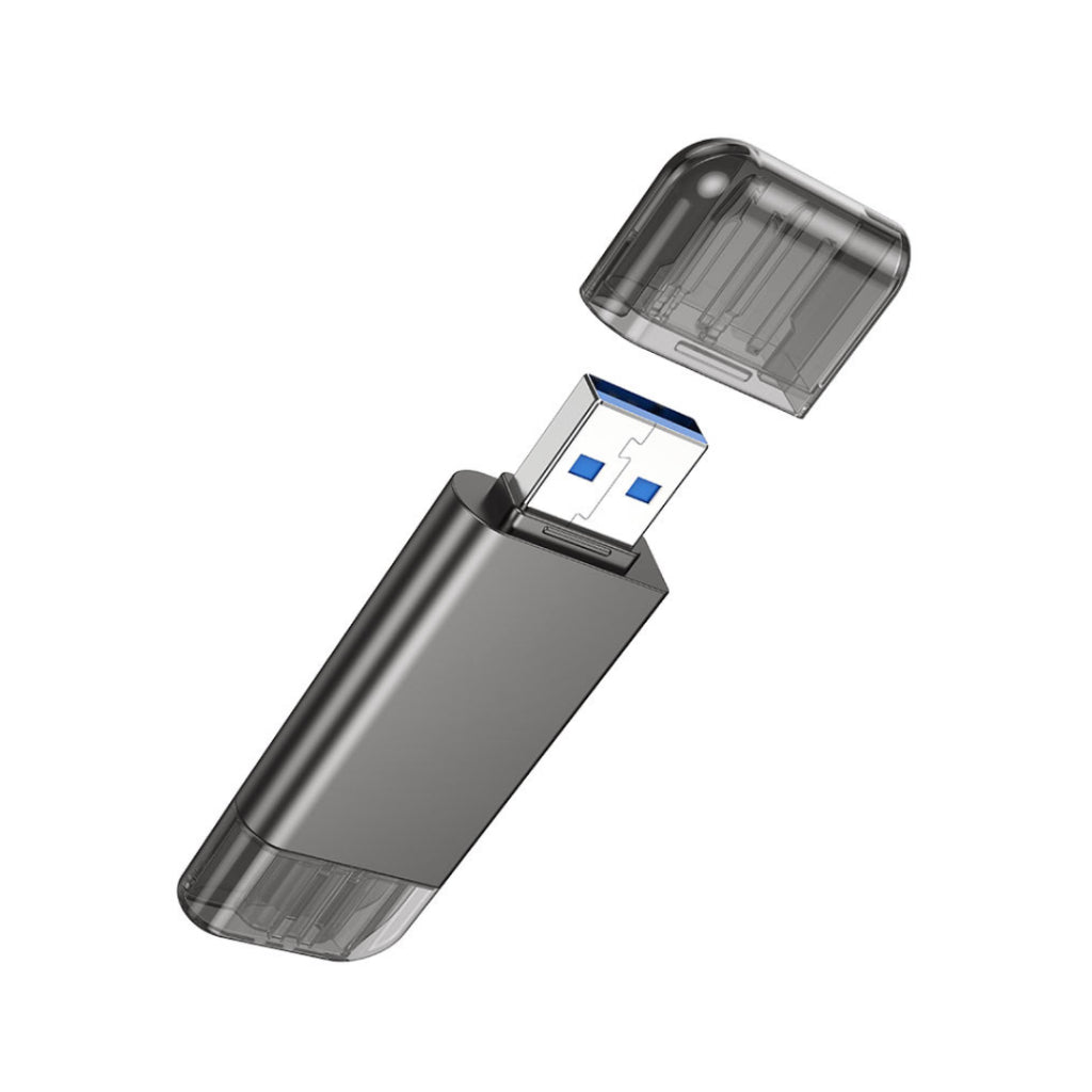 [SG] Hoco HB39 USB/Type-C 3.0 High Speed Card Reader [Evergreen Stationery]